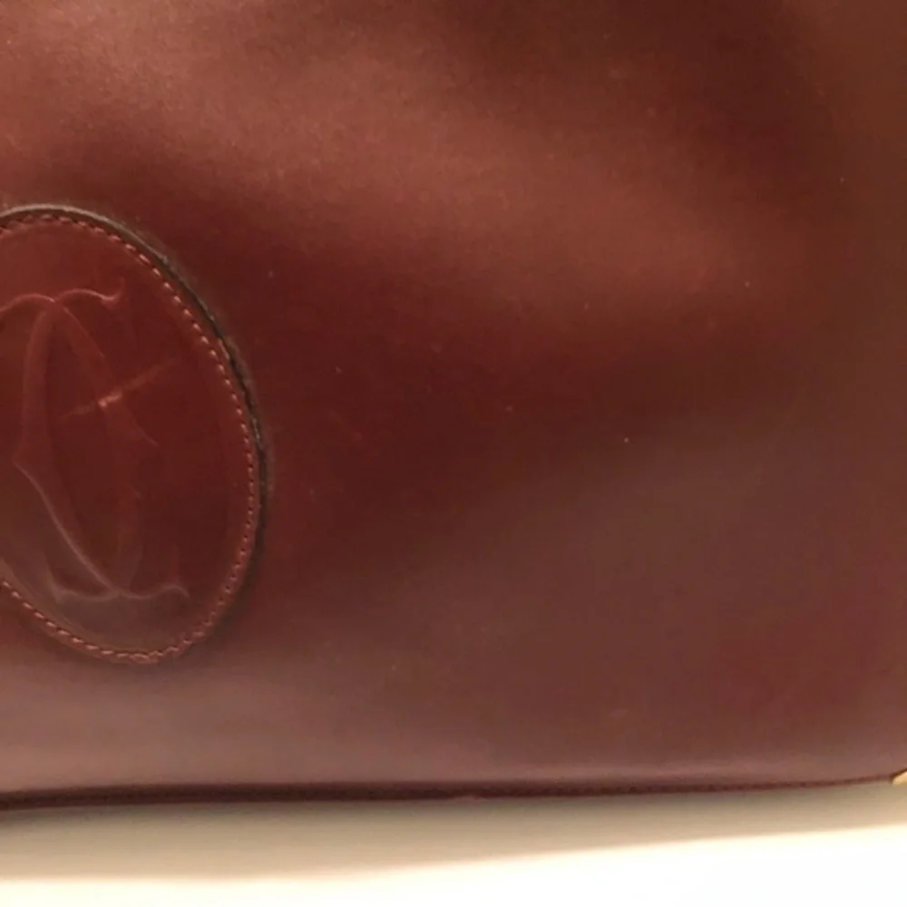 Cartier authentic leather briefcase